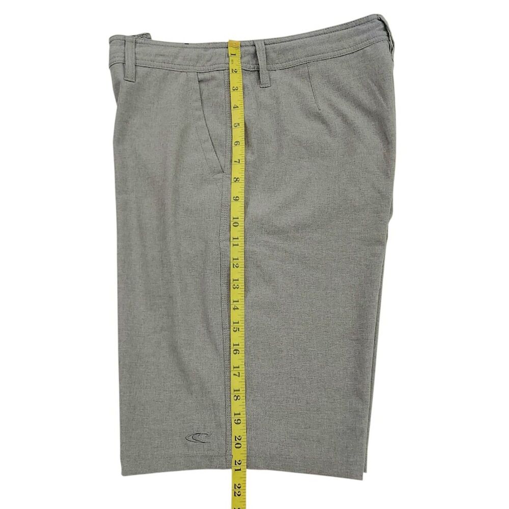 O'Neill Hybrid Shorts Mens 32 Gray Stretch Quick Dry Surf Casual Beach Travel - Picture 9 of 11